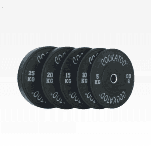 BLACK BUMPER PLATES Barbells & Plates