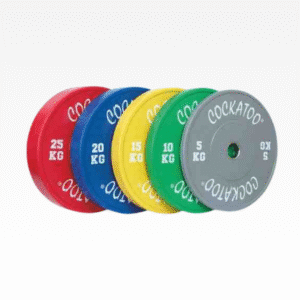 COLORED BUMPER PLATES Barbells & Plates