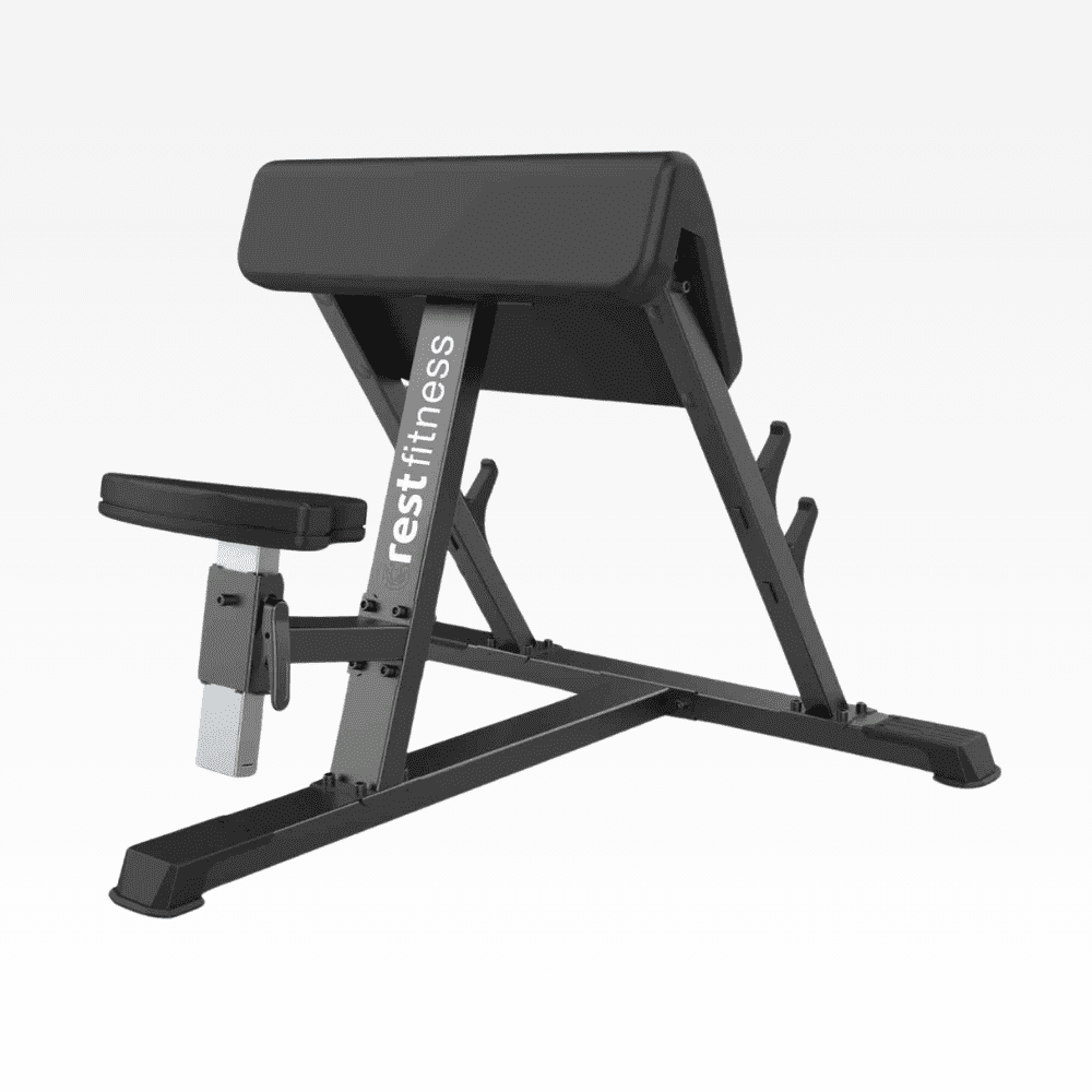 Seated Preacher Curl Galaxy Racks, Rigs & Platforms